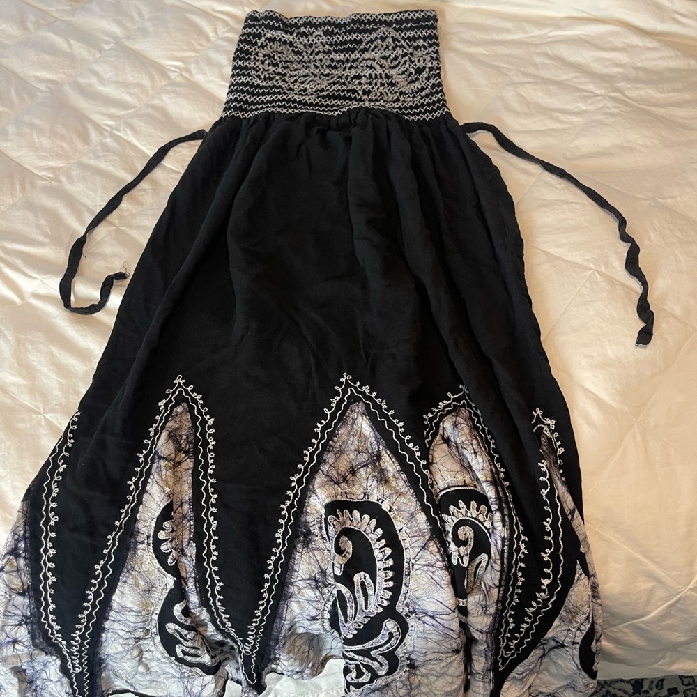 Elegant Black and White Women's Skirt